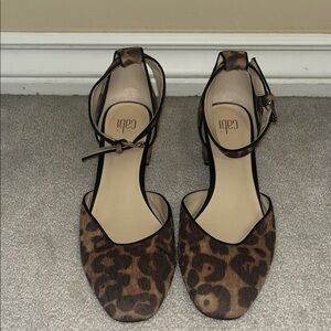 Ladies cabi Brown Leopard Print Heels
